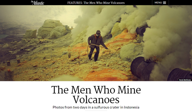 The Men Who Mine Volcanoes inside indonesias ijen volcano